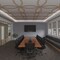 Ekena Millwork 47 14W x 47 14H x 38T Large Lilley Decorative Fretwork Wood Ceiling Panels, Hickory CELW47X47X0375LEYHI - alternate 4